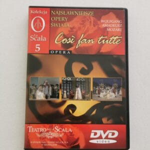 Così fan tutte (1989) DVD [Napisy PL] wyd: La Scala Najsławniejsze Opery Świata