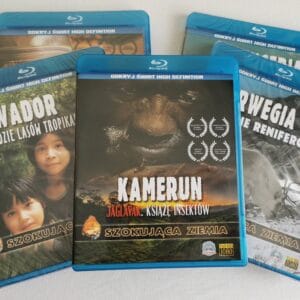 Zestaw Filmów dokumentalnych "Szokująca Ziemia" 5 szt.