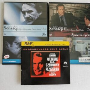 Zestaw Filmy sensacyjne 3 szt.