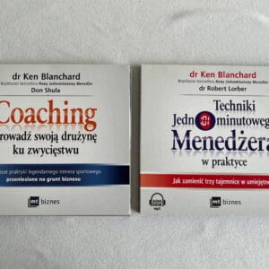Zestaw audiobooków Coaching i Techniki 1-m menadżera