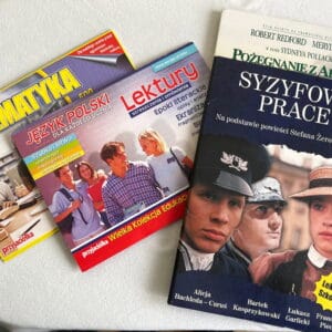 Zestaw Matematyka, Język Polski, Pożegnanie z Afryką, Syzyfowe Pracę