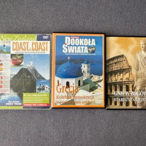 Zestaw New Zeland - Coast of Coast, Dookoła Świata - Grecja, Gneiw Bogów - Starożytny Rzym