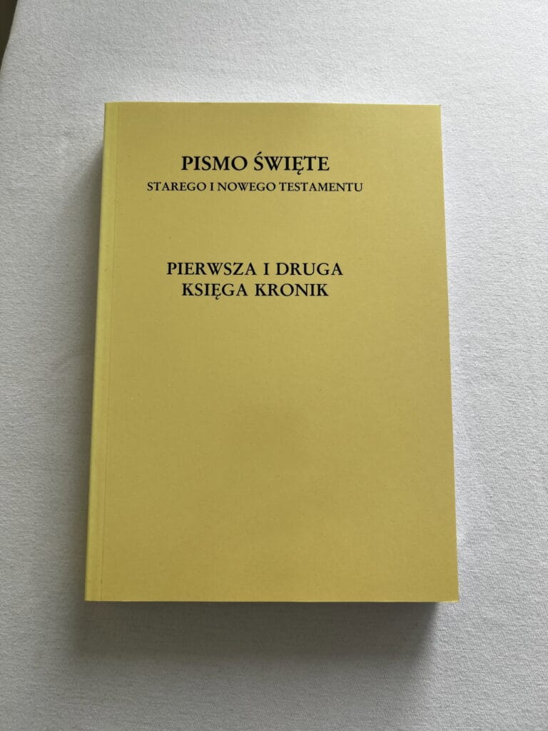 Biblia Lubelska - Pierwsza i Druga Księga Kronik