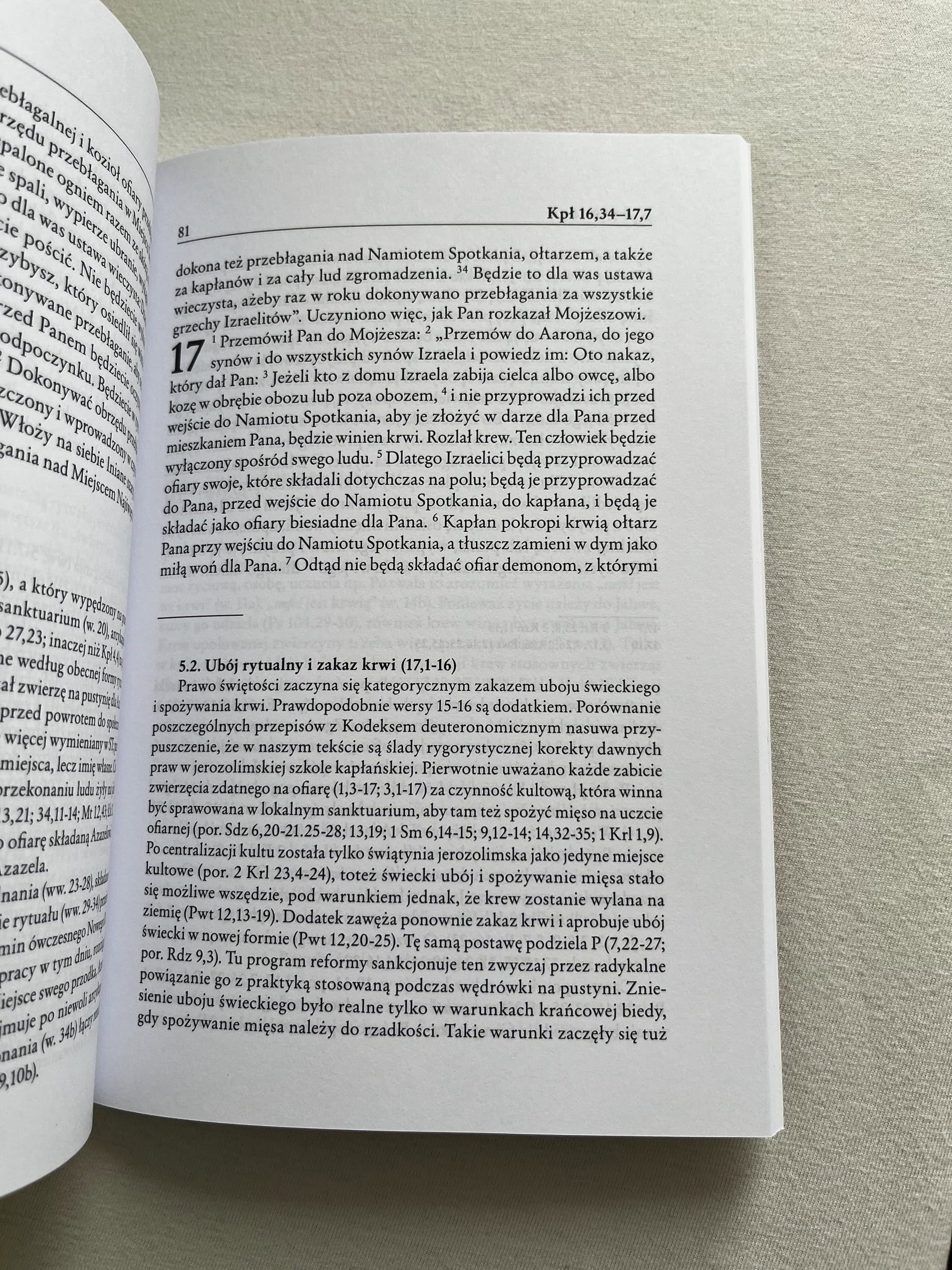 Biblia Lubelska - Księga Kapłańska 3 Biblia Lubelska - Księga Kapłańska - obrazek 3