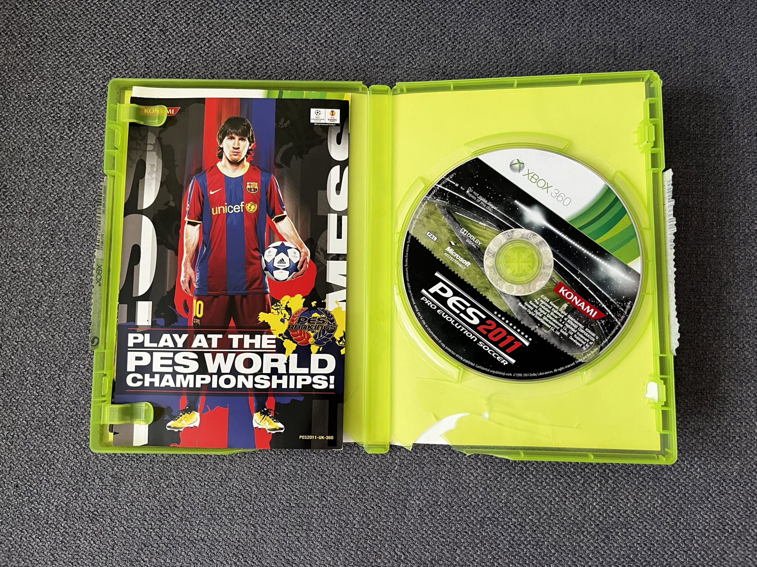 Zestaw Xbox 360 (Płyta FALCON) + 2 Pady + Pilot + Zasilacz + Gra PES 2011 14 Zestaw Xbox 360 (Płyta FALCON) + 2 Pady + Pilot + Zasilacz + Gra PES 2011 - obrazek 14