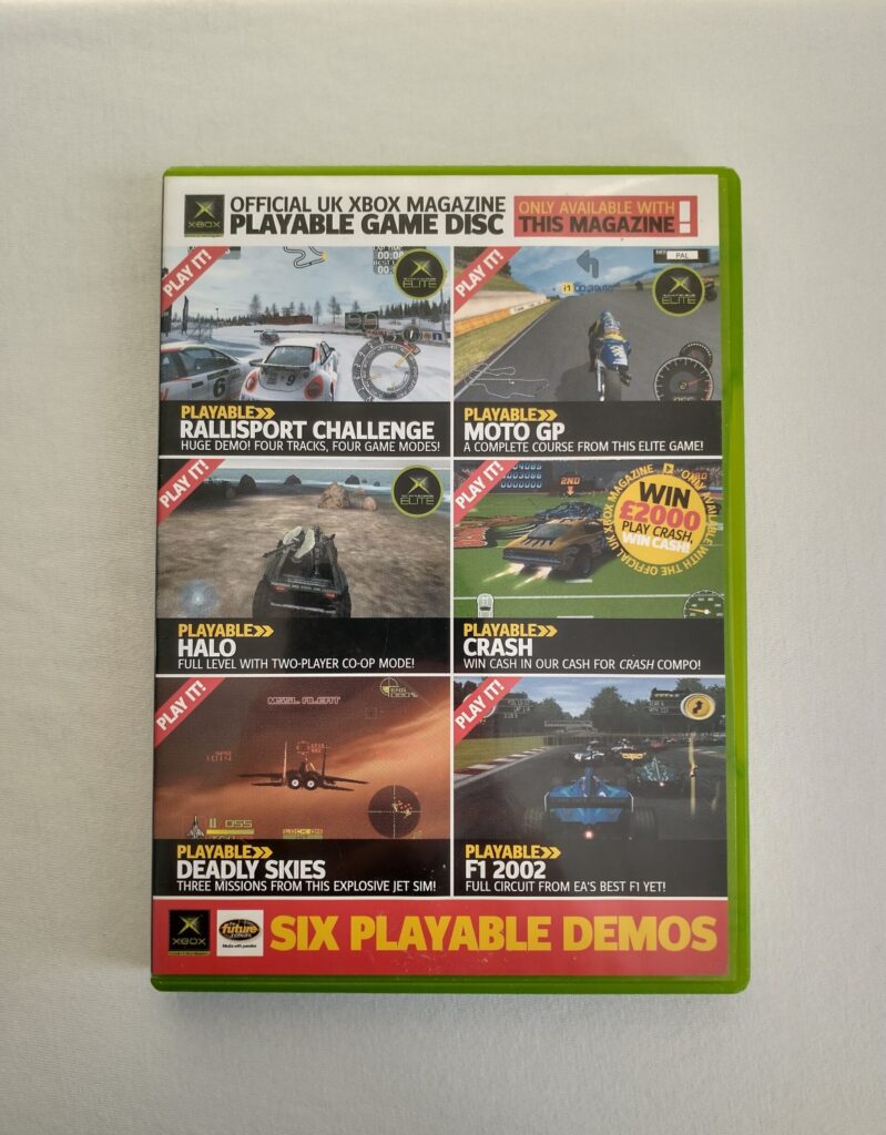 Official UK Xbox Magazine Game Disc 04 z czerwca 2002 roku