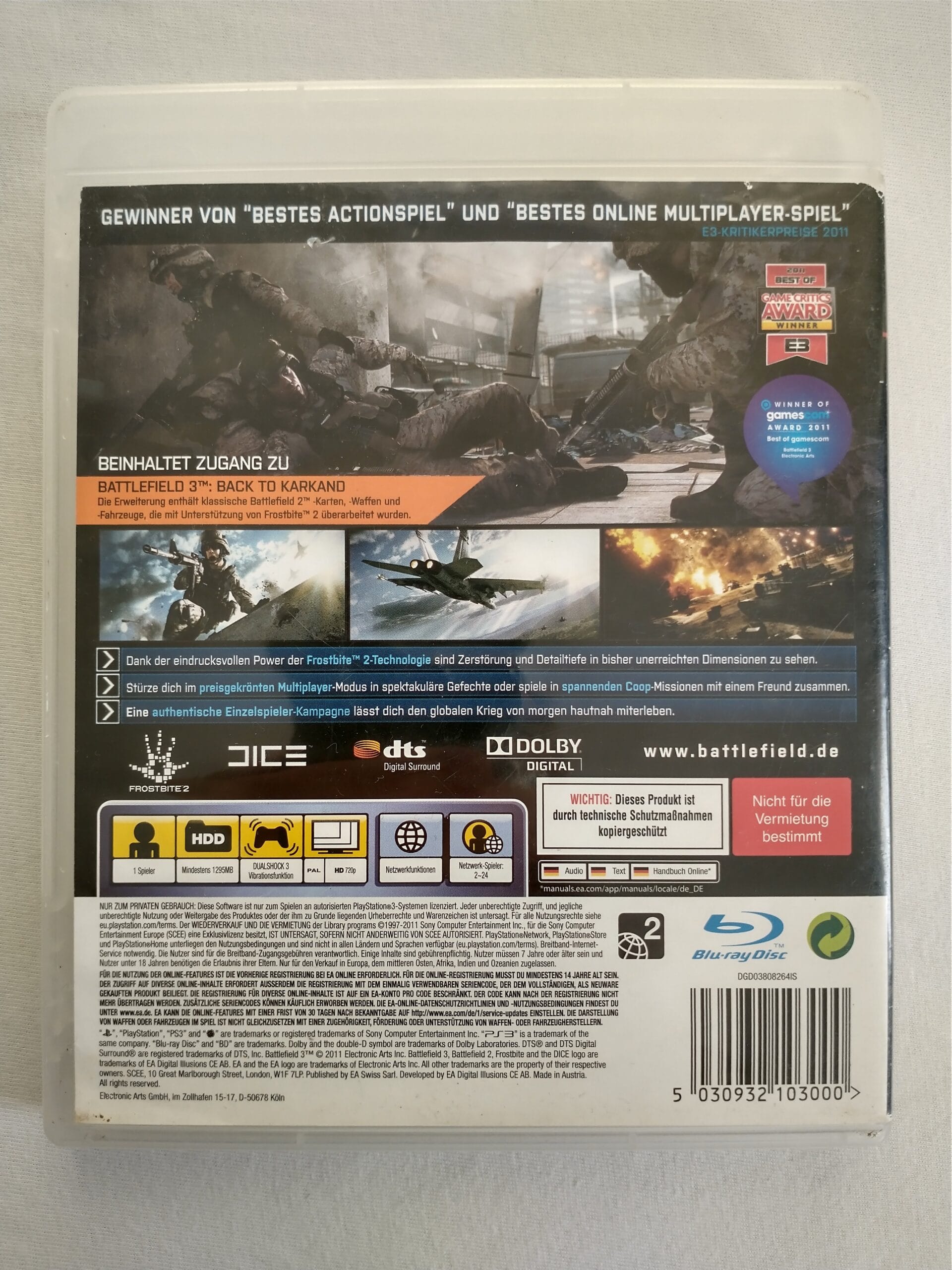 Battlefield 3 Limited Edition | PlayStation 3 (PS3) | Wydanie Niemieckie (100% Uncut) 2 Battlefield 3 Limited Edition | PlayStation 3 (PS3) | Wydanie Niemieckie (100% Uncut) - obrazek 2