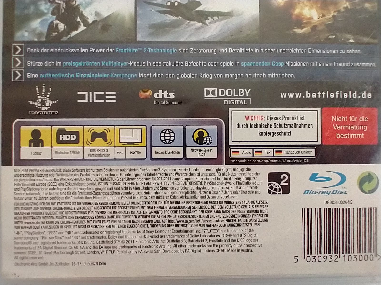 Battlefield 3 Limited Edition | PlayStation 3 (PS3) | Wydanie Niemieckie (100% Uncut) 5 Battlefield 3 Limited Edition | PlayStation 3 (PS3) | Wydanie Niemieckie (100% Uncut) - obrazek 5