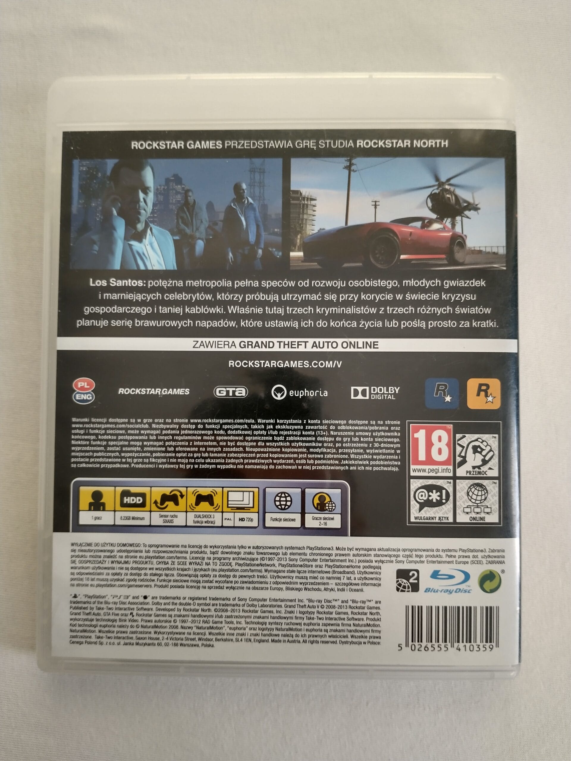Grand Theft Auto V (GTA V) | PlayStation 3 (PS3) | Polska Wersja (Napisy) 6 Grand Theft Auto V (GTA V) | PlayStation 3 (PS3) | Polska Wersja (Napisy) - obrazek 6