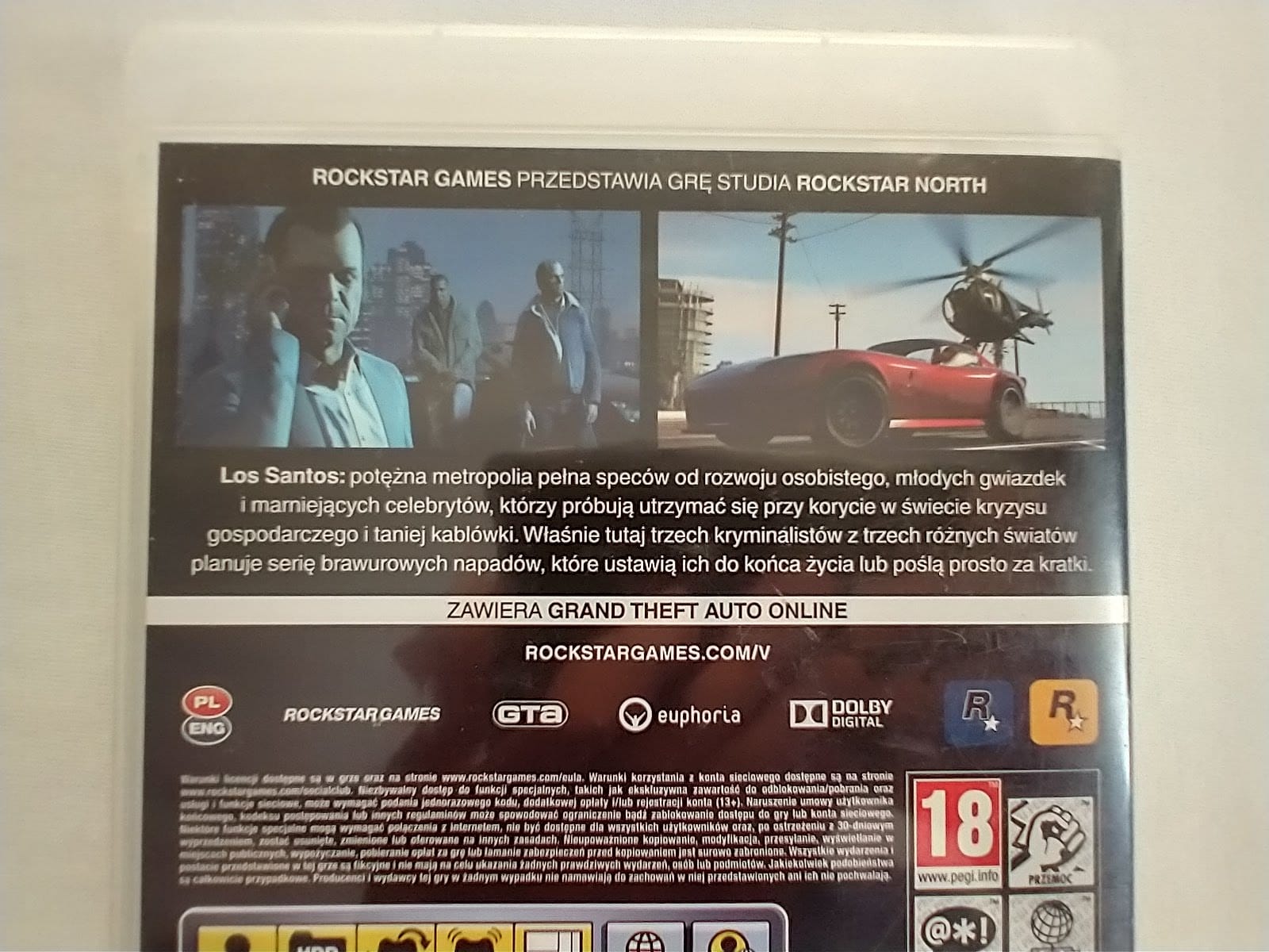 Grand Theft Auto V (GTA V) | PlayStation 3 (PS3) | Polska Wersja (Napisy) 5 Grand Theft Auto V (GTA V) | PlayStation 3 (PS3) | Polska Wersja (Napisy) - obrazek 5