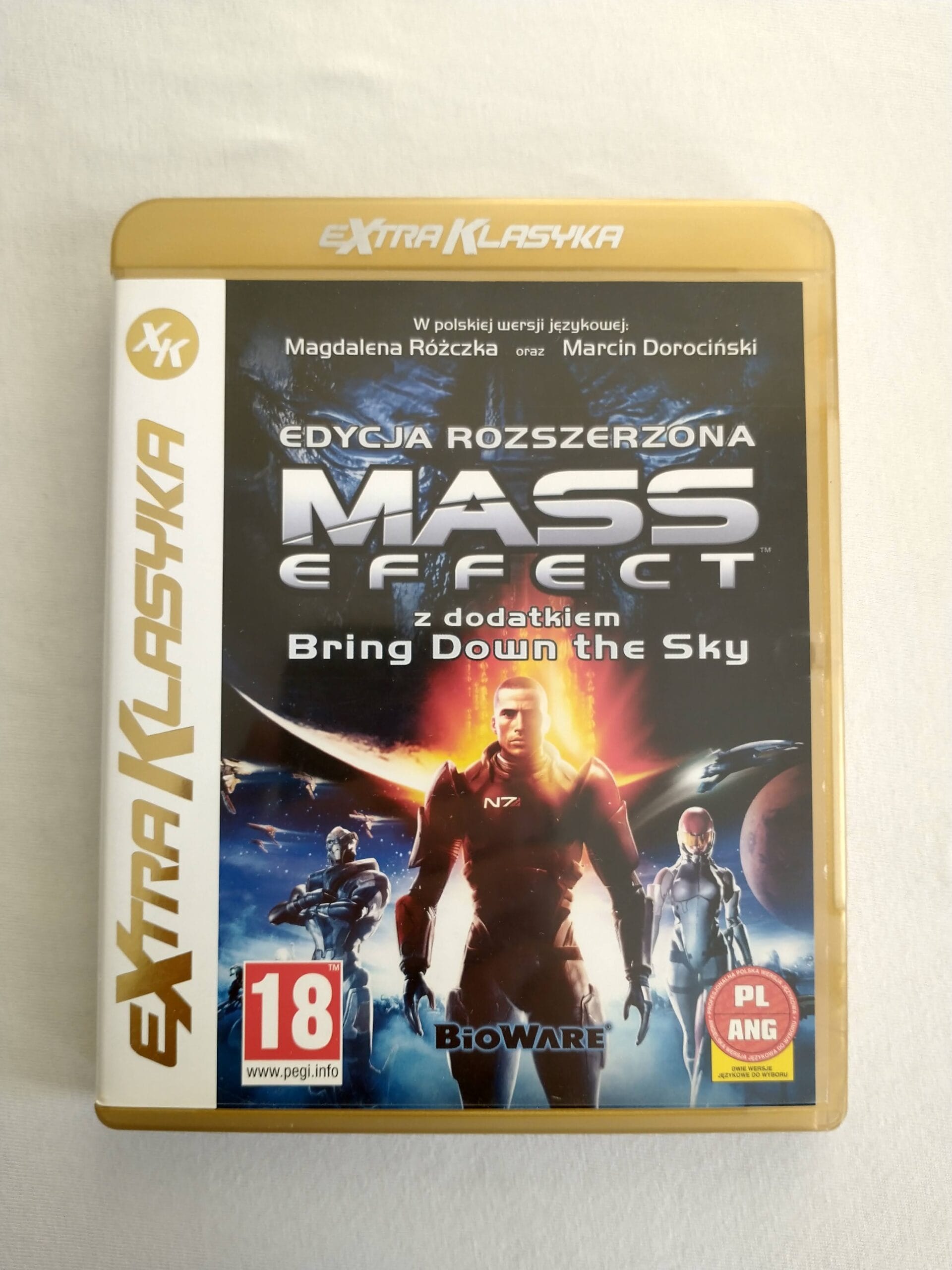 Mass Effect – Edycja Rozszerzona (+dodatek Bring Down the Sky) | PC DVD-ROM | eXtra Klasyka 1 Mass Effect – Edycja Rozszerzona (+dodatek Bring Down the Sky) | PC DVD-ROM | eXtra Klasyka