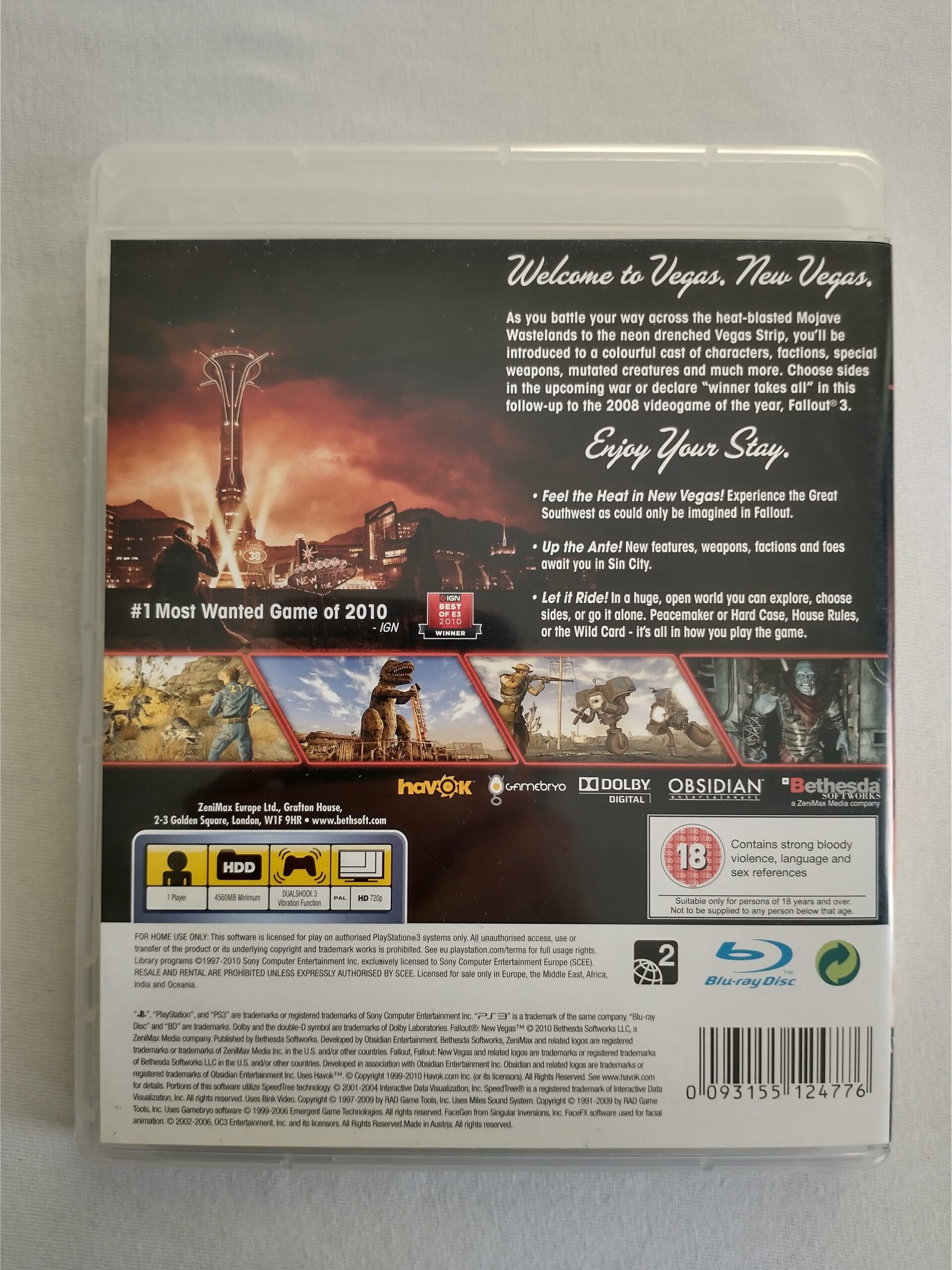 Fallout: New Vegas | PlayStation 3 (PS3) | Wydanie Angielskie (PAL) 7 Fallout: New Vegas | PlayStation 3 (PS3) | Wydanie Angielskie (PAL) - obrazek 7