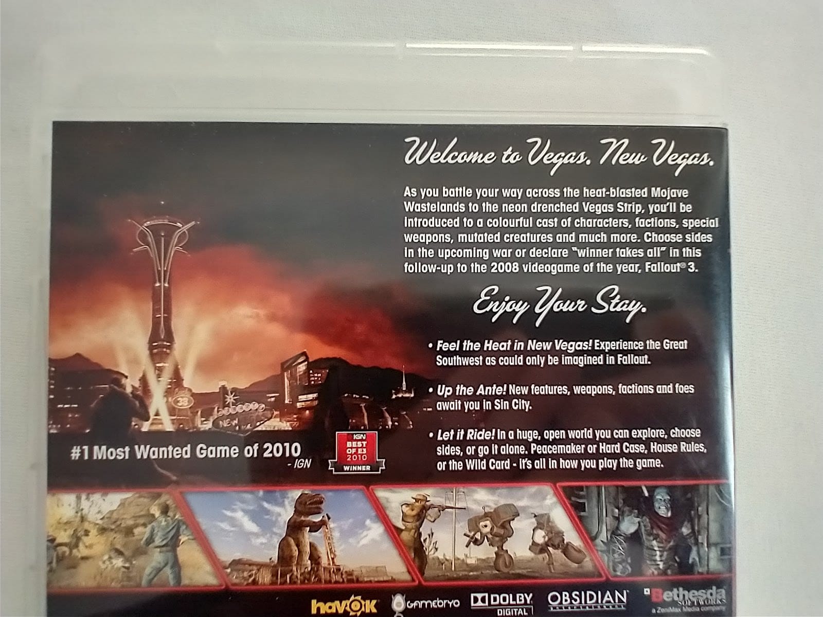 Fallout: New Vegas | PlayStation 3 (PS3) | Wydanie Angielskie (PAL) 6 Fallout: New Vegas | PlayStation 3 (PS3) | Wydanie Angielskie (PAL) - obrazek 6