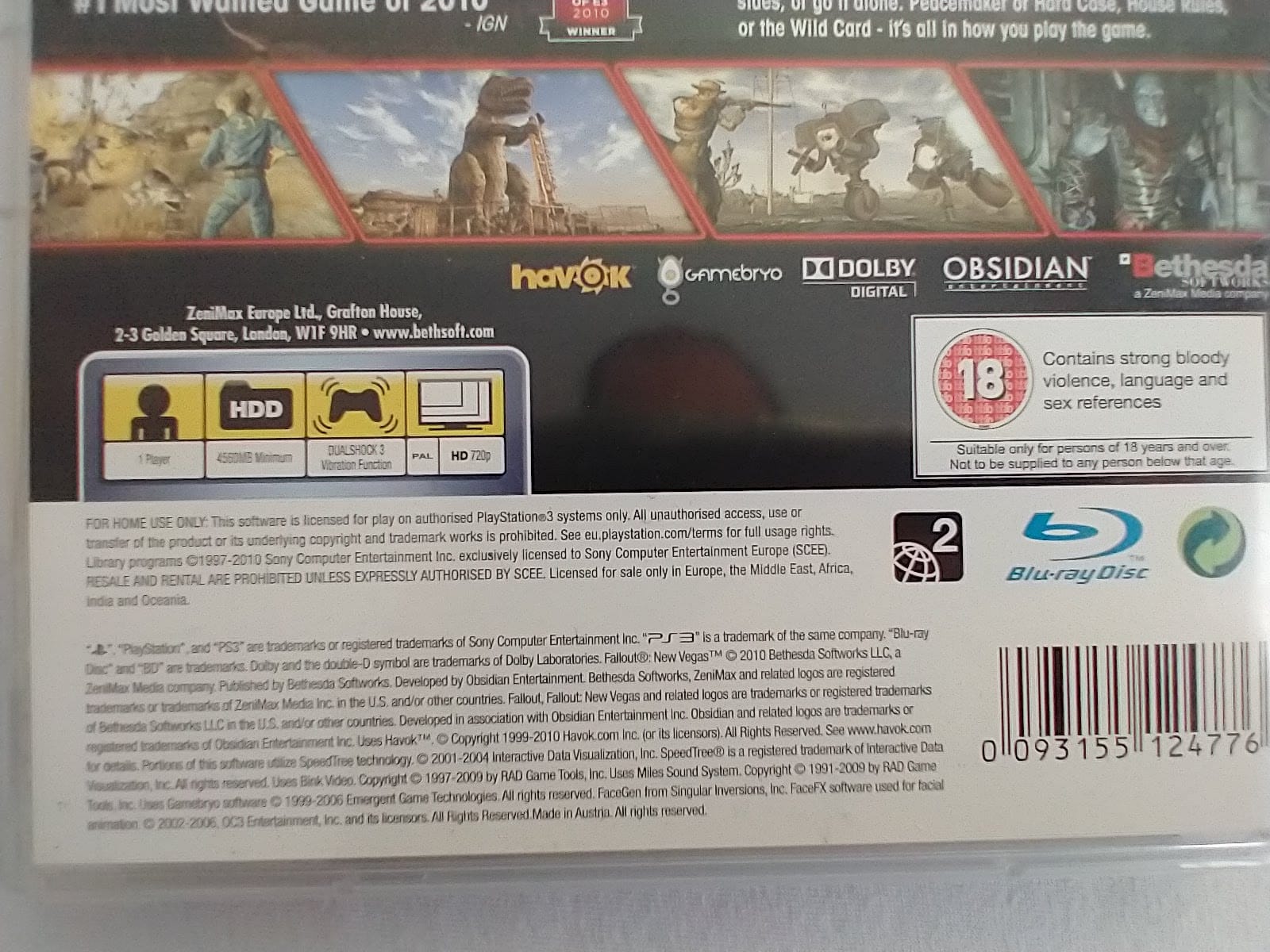 Fallout: New Vegas | PlayStation 3 (PS3) | Wydanie Angielskie (PAL) 5 Fallout: New Vegas | PlayStation 3 (PS3) | Wydanie Angielskie (PAL) - obrazek 5